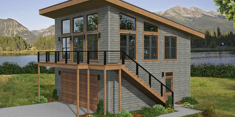 Modern Two-Story Small House Design: Stylish and Efficient