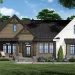 Classic Ranch House Plan with Covered Front Porch – 1,709 Sq. Ft.