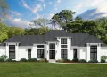 Stunning Southern Transitional 5‑Bed Home with Outdoor Kitchen & Coffered Ceilings – 4,027 Sq Ft