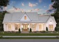 Charming 2,085 Sq Ft Farmhouse with Wraparound Porch and Private Home Office