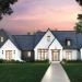 2,674 Sq Ft 4-Bedroom Modern French Country Home with Private Master Wing