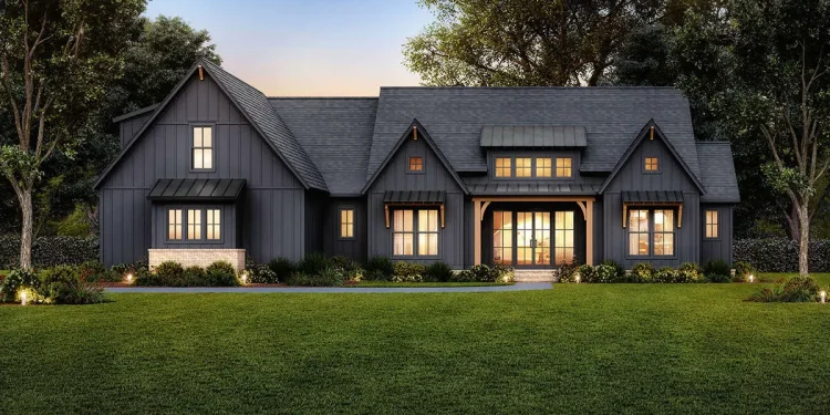 Modern Farmhouse with Vaulted Living Room and Spacious Layout – 2,578 Sq Ft, 4 Bedrooms