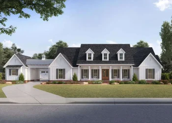 Grand Modern Farmhouse with Outdoor Living & Future Flexibility
