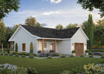 750 Sq. Ft. One-Bedroom Cottage with Garage – Small Home, Big Style