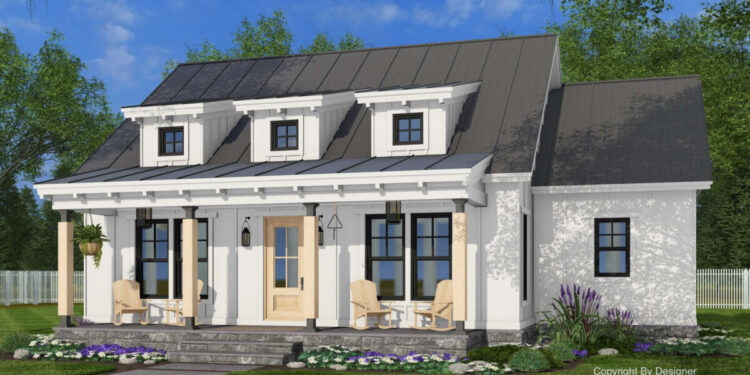 Modern Farmhouse — (1,004 Sq Ft, 2 Beds / 2 Baths)