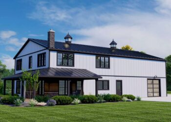 Barndominium Style Home with Massive Locker Room — (1,986 Sq Ft)