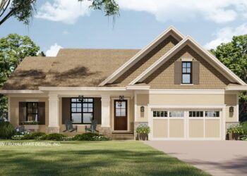 Single-Story Traditional Ranch with Office – (1,762 Sq Ft)