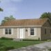 Compact Ranch Plan – 800 Sq Ft, 2 Bedrooms, 1 Bathroom