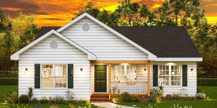 3-Bed Country Ranch with Split-Bedroom Layout (1,208 Sq Ft)