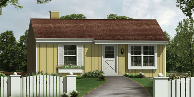 Charming Country Cottage —  (768 Sq Ft, 2 Bedrooms / 1 Bathroom)