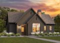 2-Bedroom Traditional Cottage with Vaulted Living — Plan 270061AF (967 Sq Ft)