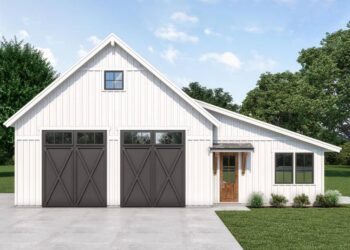 Country Farmhouse ADU — 612 Sq Ft Living + Oversized Garage & Workshop