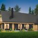 3-Bedroom Barndominium with Rear Porch & Open Layout — 1,668 Sq Ft