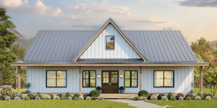 3-Bed Country Farmhouse with Loft & Optional Finished Basement — 1,723 Sq Ft