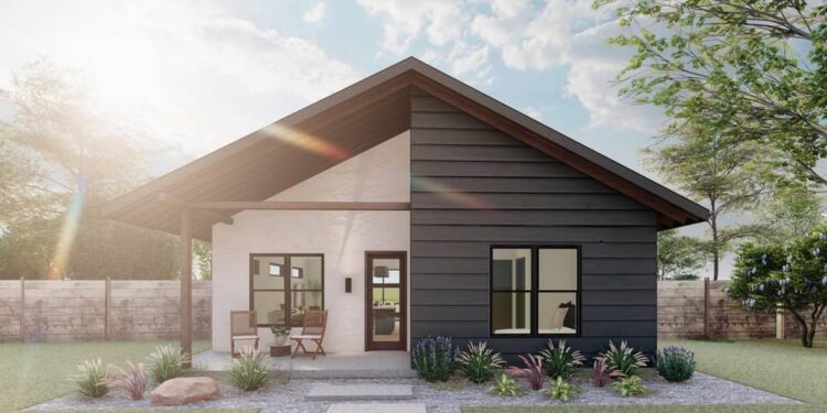 Open Concept 1,265 Sq Ft Modern Cabin