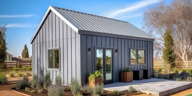 600-Sq-Ft ADU with Board & Batten Siding