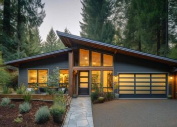 707 Sq Ft Mid-Century Modern Home with Flex Room