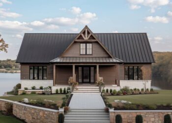 Rustic New American Home with Vaulted Great Room – 1,785 Sq Ft
