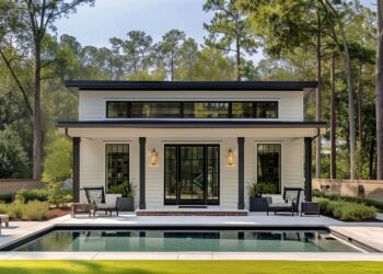 1-Bedroom Modern Cottage ADU with Vaulted Living — (594 Sq Ft)