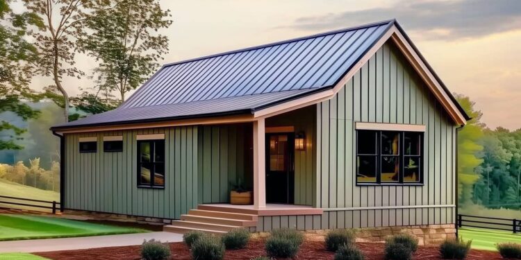 2-Bed Country Cottage Under 900 Sq Ft — (852 Sq Ft)