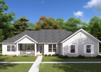 One-Story Ranch with Split Bedrooms — (1,452 Sq Ft)