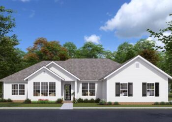 Split-Bedroom Ranch with Study — Plan (1,631 Sq Ft)