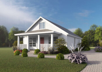 Craftsman Plan — 1,277 Sq Ft, 3 Bedrooms & 2 Bathrooms