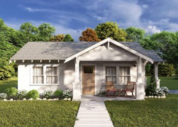 1-Bed Cottage with Vaulted Great Room — (600 Sq Ft)