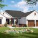 New American Ranch Home with Split-Bed Layout — (1,600 Sq Ft)