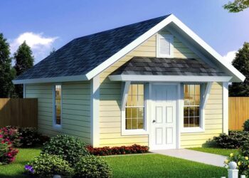 Compact Tiny Cottage — (395 Sq Ft)