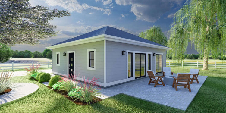 Cozy 1-Bedroom Cottage — (896 Sq Ft, 1 Bed / 1½ Baths)