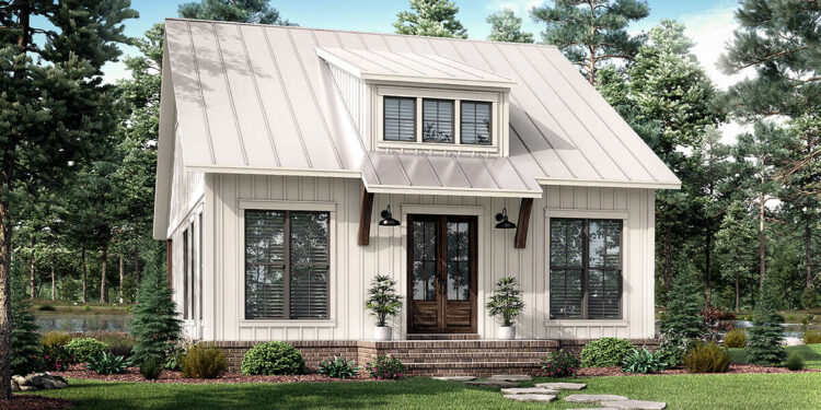 Modern Farmhouse — (1,070 Sq Ft, 2 Beds / 1 Bath)