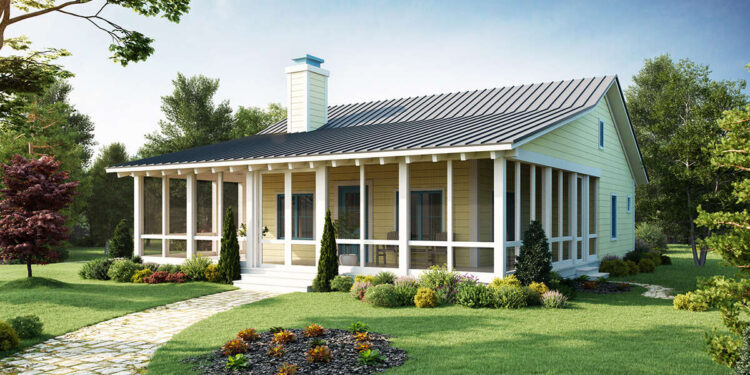 Charming Cottage — (1,031 Sq Ft, 2 Beds / 2 Baths)