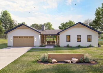 Bed Cottage with Dog-trot & Poolhouse — 1,788 Sq Ft