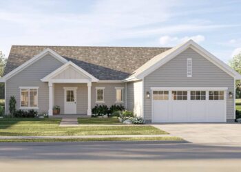 Single-Story Traditional Ranch with Split-Bedroom Layout — (1,584 Sq Ft)