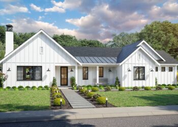 Open-Concept Modern Farmhouse — (1,600 Sq Ft)