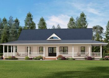 Inviting Country Cottage with Wraparound Porch and Smart Layout ~ 1,768 sq ft.