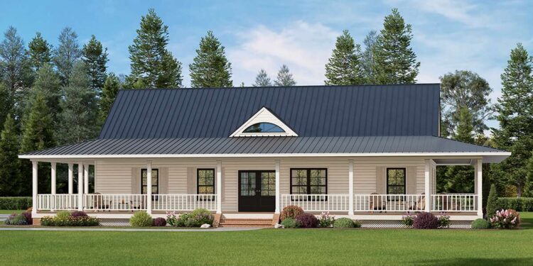 Inviting Country Cottage with Wraparound Porch and Smart Layout ~ 1,768 sq ft.