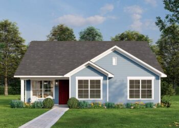 Under-1300 Sq Ft Country Home with 3 Bedrooms