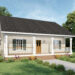 Small Plan — 1,007 Sq Ft, 2 Bedrooms / 1 Bath.
