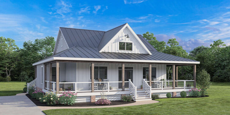 Modern Farmhouse Design – 1,349 Sq. Ft. of Rustic Elegance