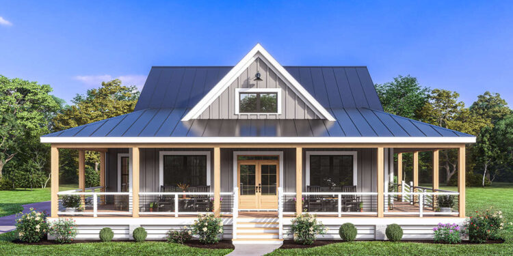 Modern Farmhouse – 1,509 Sq Ft, 3 Beds & 2 Baths