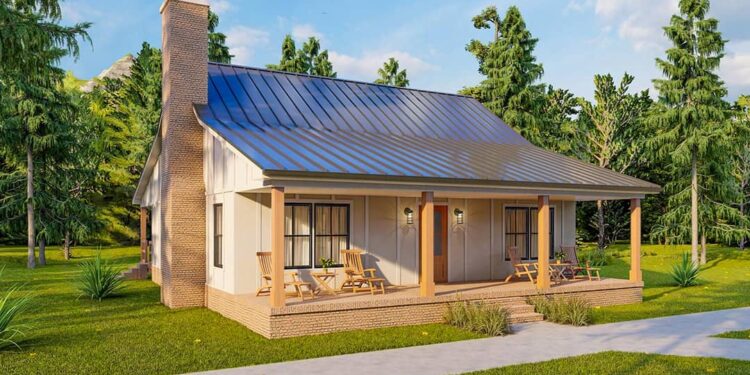 1,550 Sq Ft Cottage with Loft