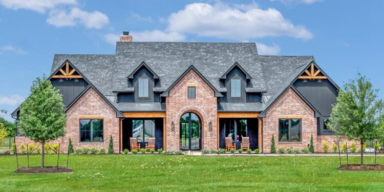 Transitional House Plan with Perfect Symmetry & Bonus Expansion (4,032 Sq Ft)