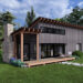 Cozy Cabin Plan — 740 Sq Ft, 1 Bedroom, 1 Bathroom