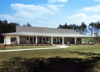 Country Home with Full Wrap-Around Porch & Home Office — (1,854 Sq Ft)