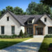 Elegant European Cottage with Vaulted Living and Rear Porch ~ 1,690 sq ft.