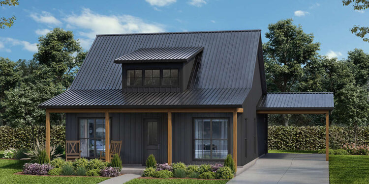 Modern Farmhouse — (1,152 Sq Ft, 2 Bedrooms / 1 Bathroom)