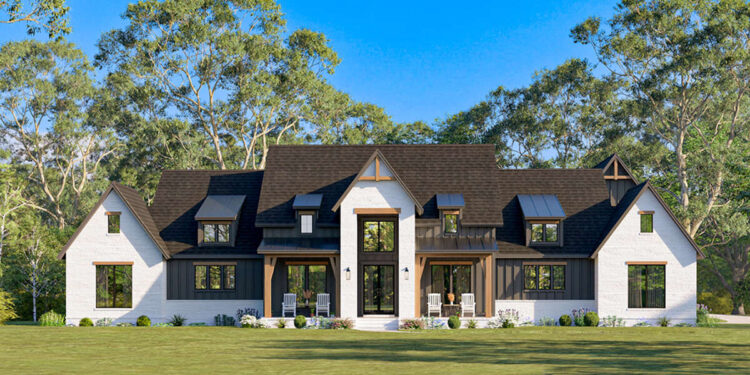 Modern Farmhouse with Spacious Layout & Dream Indoor-Outdoor Living ~ 3,877 sq ft.