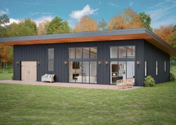 Modern Plan — 1,040 Sq Ft, 1 Bedroom & 1½ Baths